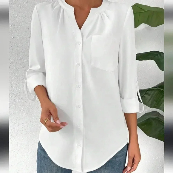 Pleione White Top - Medium - Picture 1 of 6